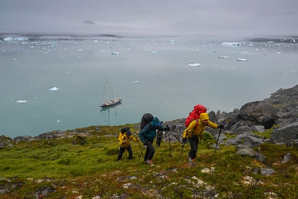 Greenland, Nicolas Favresse, Sean Villanueva O'Driscoll, Jean-Louis Wertz, Aleksej Jaruta - Nicolas Favresse, Sean Villanueva O'Driscoll, Jean-Louis Wertz and Aleksej Jaruta in Greenland