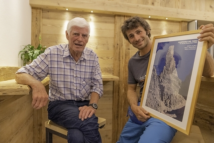 Alziro Molin e la Via Diretta alla Nord del Campanile del Toro nel video DoloMitiche