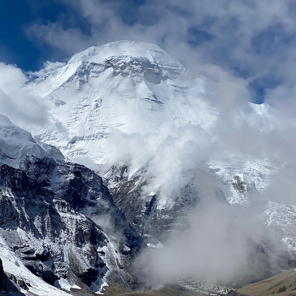 Dhaulagiri, Nepal - Il Dhaulagiri (8167m) in Nepal