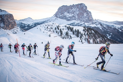 Sellaronda Ski Marathon 2019 - During the Sellaronda Ski Marathon 2019