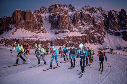 Sellaronda Ski Marathon 2019 - During the Sellaronda Ski Marathon 2019