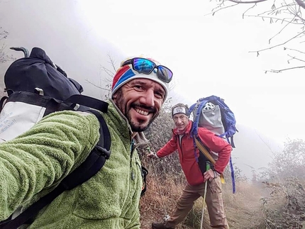 Caimano, Valtellina,  Cristian Candiotto - The crag Caimano in Valtellina