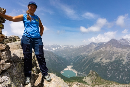 Elisa Cortelazzo - Elisa Cortelazzo: arrivo a Ceresole, prime visioni sul Gran Paradiso