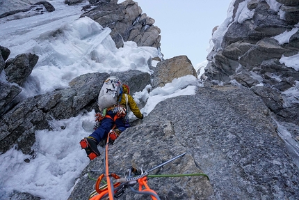 Link Sar, Pakistan, Graham Zimmerman, Mark Richey, Steve Swenson, Chris Wright - Link Sar (704m) in the Karakorum in Pakistan, first climbed in summer 2019 by Mark Richey, Steve Swenson, Chris Wright, Graham Zimmerman