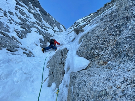 Grandes Jorasses e la Colton - Macintyre per Francesco Rigon e Edoardo Saccaro