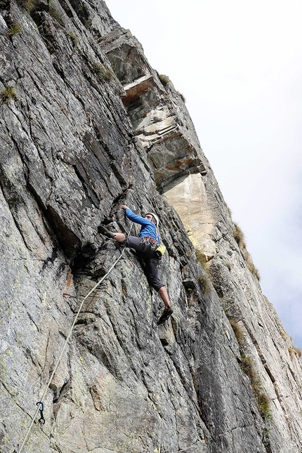 Via Ugo Angelino sul Monte Mucrone (Alpi Biellesi) di Enrico Rosso e Marco Rainone