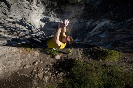 William Bosi, Mutation, Raven Tor - Will Bosi repeating Mutation at Raven Tor, UK