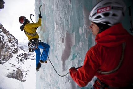 New ice climbs in Norway