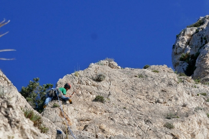 Monte Cofano, Sicilia, Via Polvere di Stelle, Marco Puleo - Via Polvere di Stelle al Monte Cofano in Sicilia (Nicola Binelli, Giuseppe Gallo, Linda Grossi, Marco Puleo)