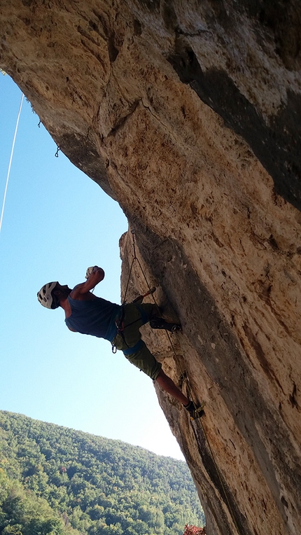 Mondo Perduto, Lazio - Drytooling al Mondo Perduto, Lazio
