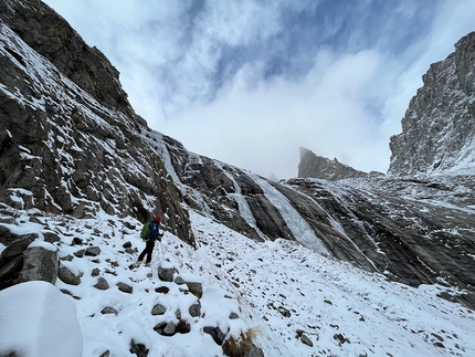 New icefall in Val Veny (Mont Blanc) climbed by Massimo Datrino, Gianluca Marra