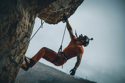 Mondo Perduto, Drytooling - Dry tooling al Mondo Perduto a Guarcino nel Lazio
