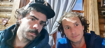 Paolo Marazzi e Luca Schiera in Patagonia alla ricerca della montagna senza nome