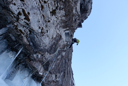 La bella e la bestia, Valle Albigna, Val Bregaglia - La bella e la bestia in Valle Albigna, Val Bregaglia (Tom Bärfuss, David Hefti, Marcel Schenk)