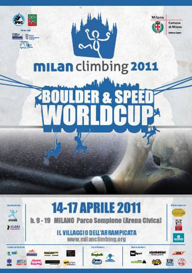 Milan Climbing 2011, the climbing World Cup kicks off in Milan