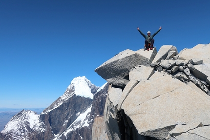 New route on Cerro Catedral in Patagonia by Señoret brothers