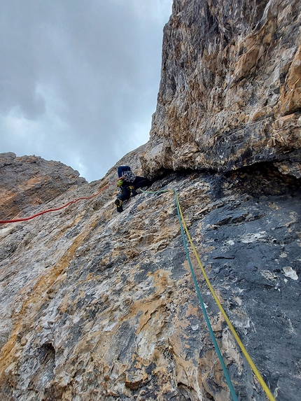 Fiaba della Sera, Pala di San Martino, Dolomiti, Alessandro Baù, Alessandro Beber, Pale di San Martino, Dolomiti, - Fiaba della Sera alla Pala di San Martino, Dolomiti (Alessandro Baù, Alessandro Beber 09/2021)