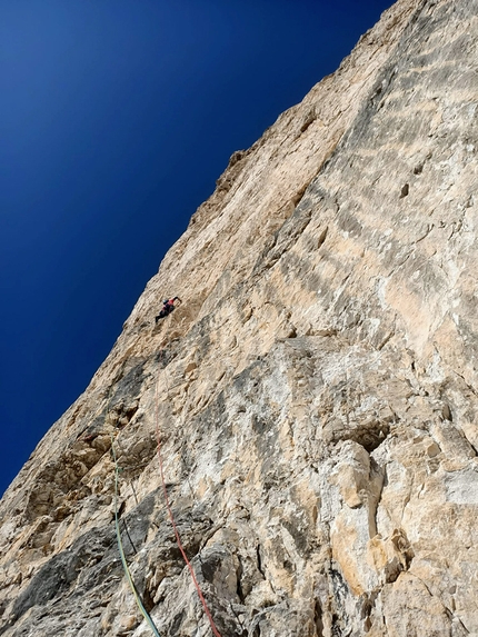 Fiaba della Sera, Pala di San Martino, Dolomiti, Alessandro Baù, Alessandro Beber, Pale di San Martino, Dolomiti, - Fiaba della Sera alla Pala di San Martino, Dolomiti (Alessandro Baù, Alessandro Beber 09/2021)