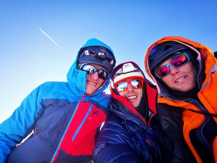 Eiger, Direttissima Harlin, Leo Billon, Sébastien Ratel, Benjamin Védrines, alpinismo - Direttissima Harlin on the North Face of the Eiger climbed in winter by Leo Billon, Sébastien Ratel and Benjamin Védrines