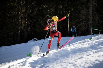 Ski Mountainering World Cup 2021/2022 - Ski Mountainering World Cup: the Sprint race at Morgins in Switzerland on  27/01/2022