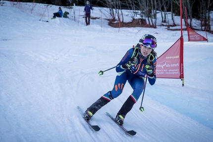 Ski Mountainering World Cup 2021/2022 - Ski Mountainering World Cup: the Sprint race at Morgins in Switzerland on  27/01/2022