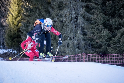 Ski Mountainering World Cup 2021/2022 - Ski Mountainering World Cup: the Sprint race at Morgins in Switzerland on  27/01/2022