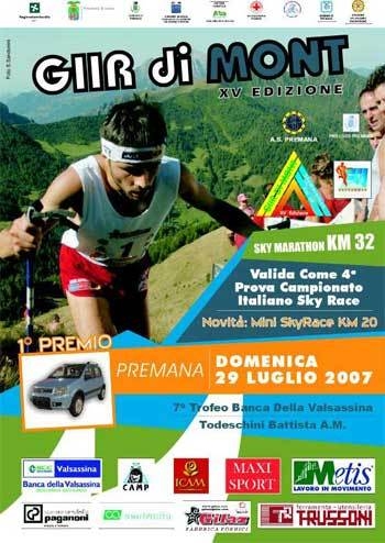 XV Sky Race Giir di Mont