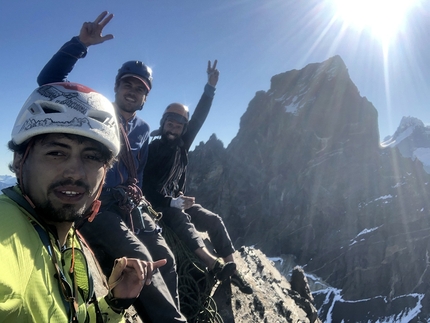 Il Cuerno Este del Cuernos del Paine in Patagonia è stato salito da Jurado, Marcotti, Pelletti