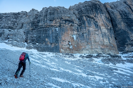 Cold Heart in Val Lasties, Dolomiti, di Daniel Ladurner e Thomas Mair