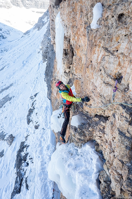 Val Lasties, Dolomiti, Cold Heart, Daniel Ladurner, Thomas Mair - Cold Heart in Val Lasties, Dolomiti (Daniel Ladurner, Thomas Mair 13/02/2022)