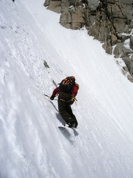 Alpinismo Extra-Ordinario - Davide Capozzi sul Couloir Jager (M. Bianco)