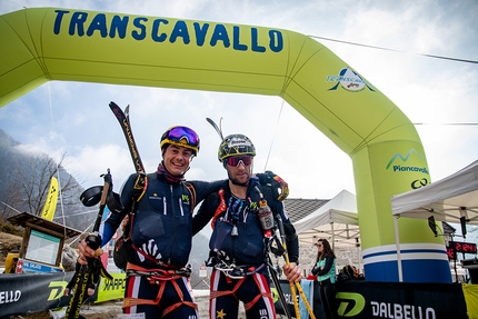Transcavallo 2022 - Michele Boscacci - Matteo Eydallin vincono per la terza volta consecutiva la gara di scialpinismoTranscavallo