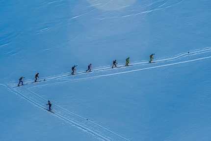 Transcavallo 2022 - La 39° edizione della gara di scialpinismo Transcavallo 2022