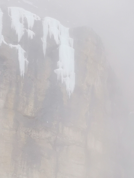 Val Lasties, Dolomiti, Johannes Egger - Der Name der Rose in Val Lasties, Dolomiti (Johannes Egger, Simon Furggler, Alex Unterkalmsteiner, Manuel Luterotti)