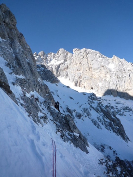 Fulmini e Saette, prima invernale sul Gran Sasso