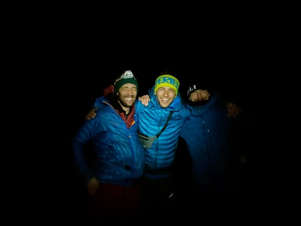 Davide Sassudelli, Campanile Basso, Dolomiti di Brenta - Matteo Pavana, Stefano Piatti e Davide Sassudelli nelle Dolomiti di Brenta