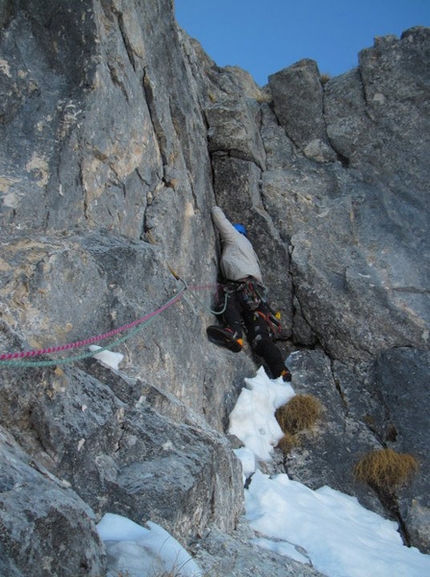 Gran Sasso - Fulmini e Saette, Gran Sasso: Sesto tiro