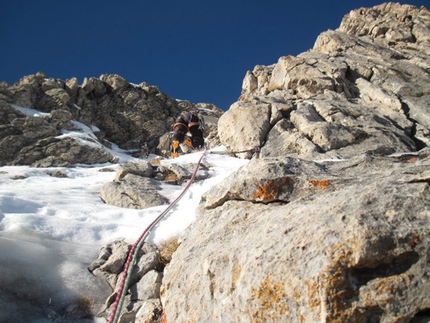 Gran Sasso - Fulmini e Saette, Gran Sasso: cresta finale