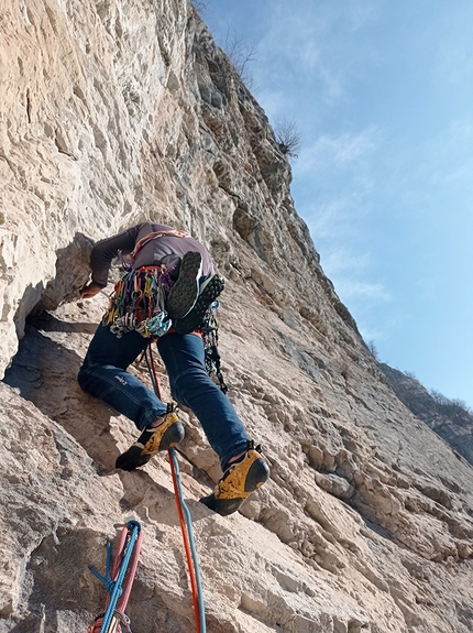 Gola del Limarò, Valle del Sarca, Marco Pellegrini, Francesco Salvaterra - Danza Macabra nella Gola del Limarò, Valle del Sarca (Marco Pellegrini, Francesco Salvaterra 2021)