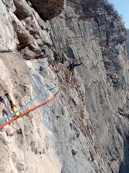 Gola del Limarò, Valle del Sarca, Marco Pellegrini, Francesco Salvaterra - Danza Macabra nella Gola del Limarò, Valle del Sarca (Marco Pellegrini, Francesco Salvaterra 2021)