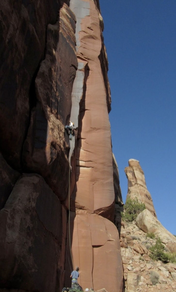 New climbs at Indian Creek