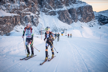 Sellaronda Ski Marathon 2019 - During the Sellaronda Ski Marathon 2019