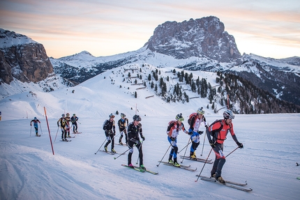 Sellaronda Ski Marathon 2019 - During the Sellaronda Ski Marathon 2019