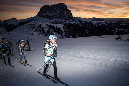 Sellaronda Ski Marathon 2019 - During the Sellaronda Ski Marathon 2019