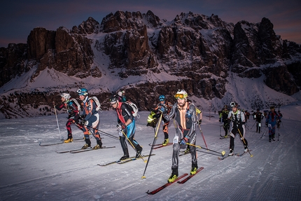 Sellaronda Ski Marathon 2019 - During the Sellaronda Ski Marathon 2019