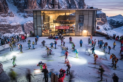 Sellaronda Ski Marathon 2019 - During the Sellaronda Ski Marathon 2019