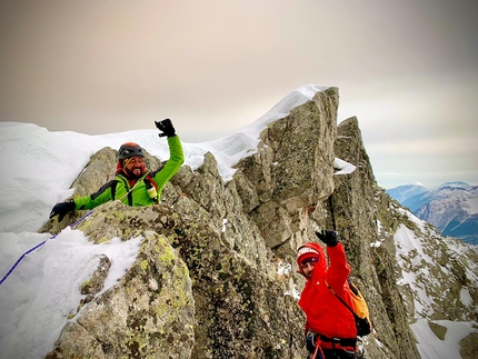 Monte Gelo, Prealpi Bresciane, Eric Albertini, Michele Tavelli, La Bestia, il Drago e il Bimbo - La Bestia, il Drago e il Bimbo alla nord del Monte Gelo nelle Prealpi Bresciane di Eric Albertini e Michele Tavelli