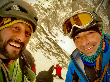 Monte Gelo, Prealpi Bresciane, Eric Albertini, Michele Tavelli, La Bestia, il Drago e il Bimbo - La Bestia, il Drago e il Bimbo alla nord del Monte Gelo nelle Prealpi Bresciane di Eric Albertini e Michele Tavelli