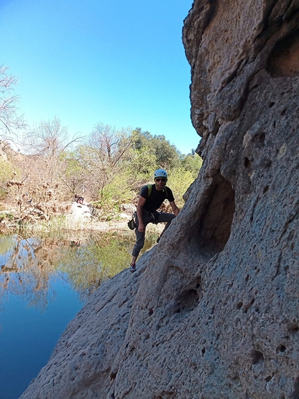 California climbing USA - Accesso a Malibu Creek