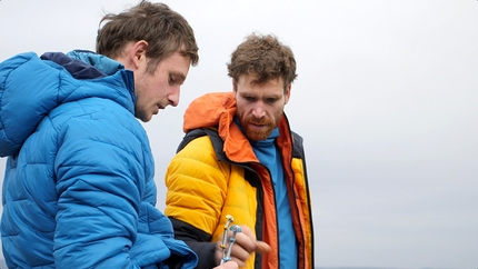Siebe Vanhee, gritstone UK - Pete Whittaker and Siebe Vanhee